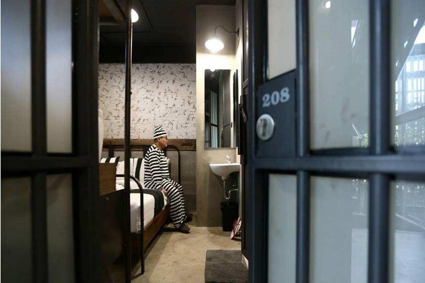 هتلی به شکل زندان در بانکوک تایلند افتتاح شد