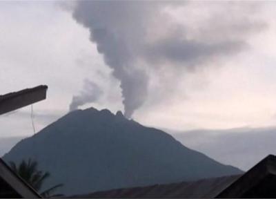 فعالیت مجدد آتشفشان غرب اندونزی هزاران نفر را فراری داد