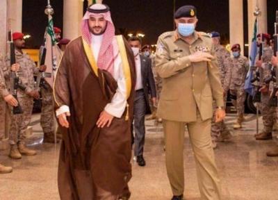 محمد بن سلمان از دیدار با رئیس ستاد مشترک ارتش پاکستان خودداری کرد