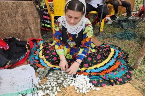 جشن ثبت نوغانداری در لیست میراث جهانی، به میزبانی لنگرود