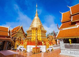 معبد Phrathat Doi Suthep چیانگ مای تایلند