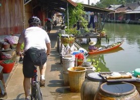 دوچرخه سواری در بانکوک